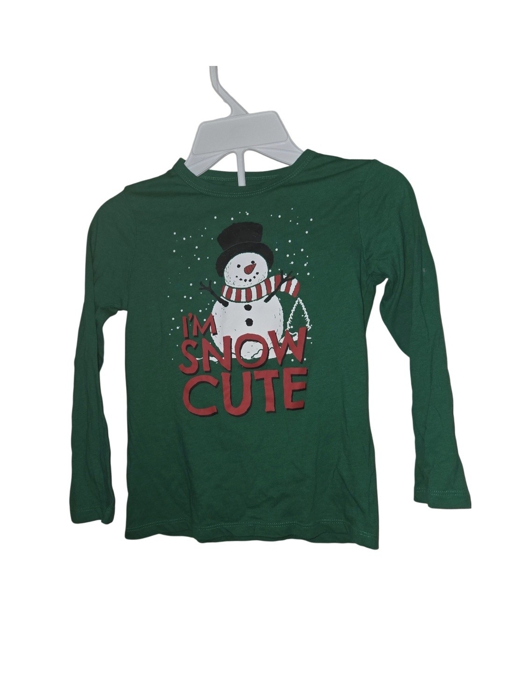 Children Place 'I'm Snow Cute' Snowman Long-Sleeve Shirt